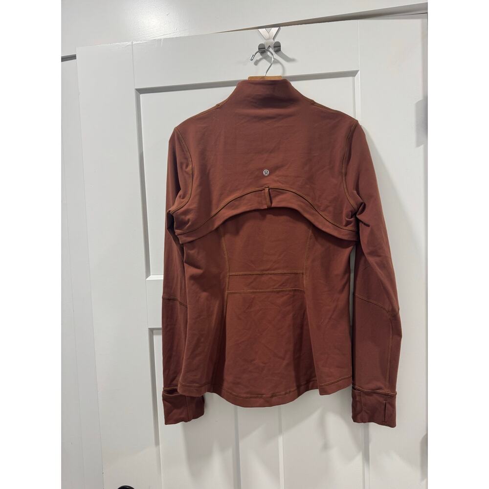 Lululemon Define Jacket Roasted Brown Size 10 EUC - Picture 4 of 5